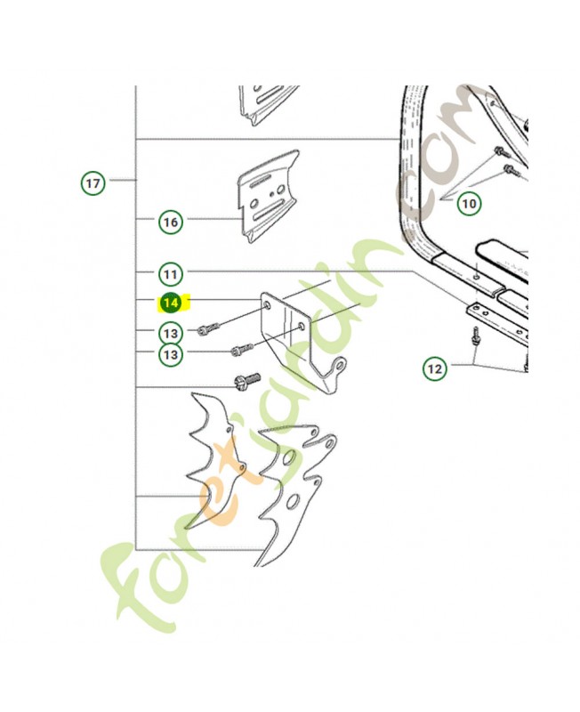 Plaque husqvarna référence 503934701