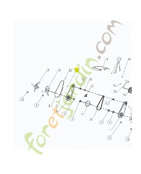 Bouchon d'huile husqvarna référence 589938601