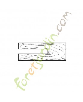 Bloc de montage en bois référence 1108-893-4800