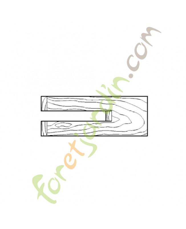 Bloc de montage en bois référence 1108-893-4800