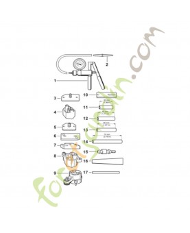 Jeu d'outils de contrôle référence 0000-890-1701