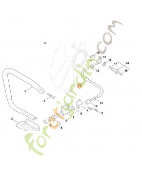 Tuyau 1,000 mm stihl référence  0000-937-4142