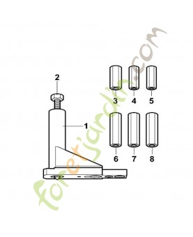 Jeu d'outil de montage côté sortie référence 5910-007-2222