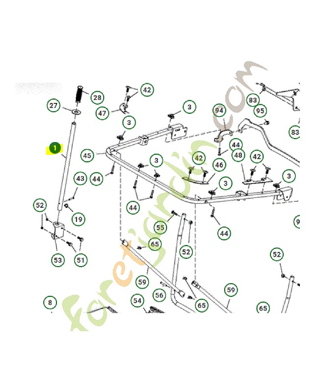Tube husqvarna référence 532428610