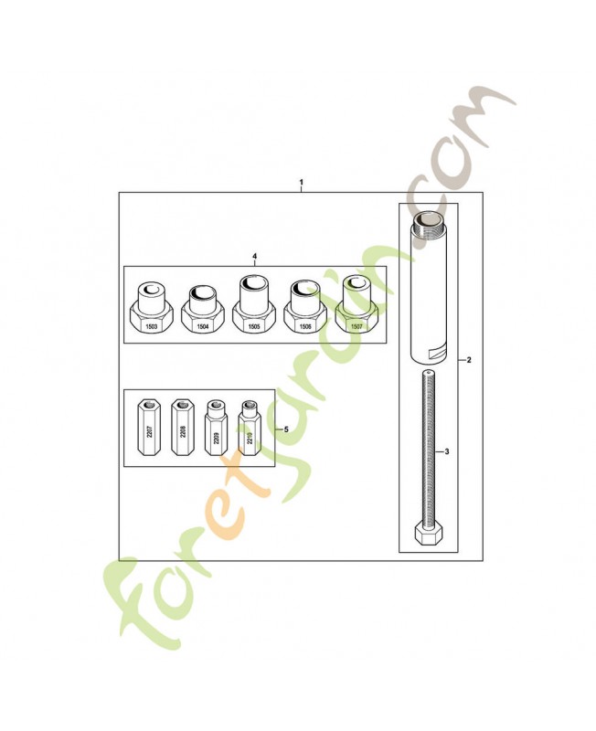 Outil de montage LS référence 5910-850-5221