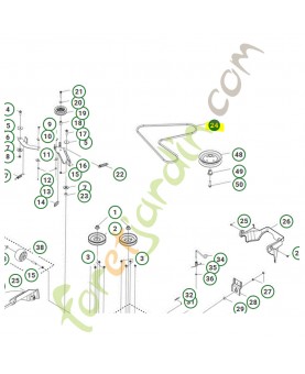 Courroie d'entraînement réf. 531147906