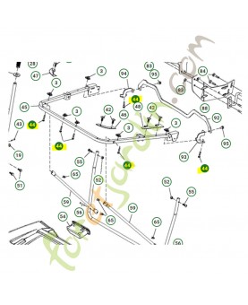 Vis fixation husqvarna référence 532199687