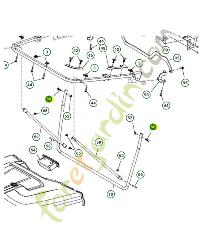 vis  husqvarna référence 539102933