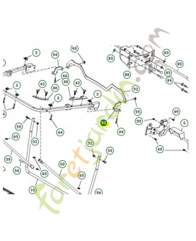 Support husqvarna référence 586052402