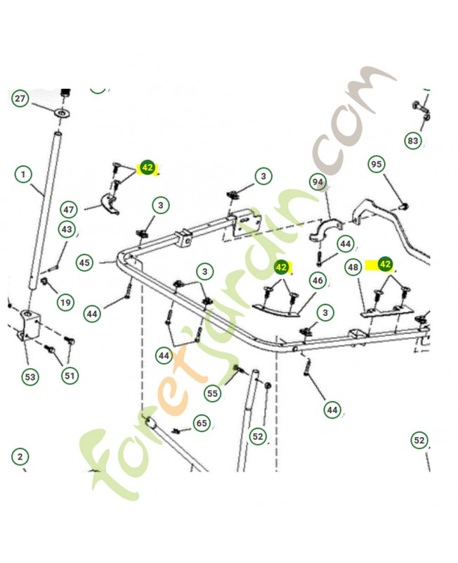 vis husqvarna référence 583548101