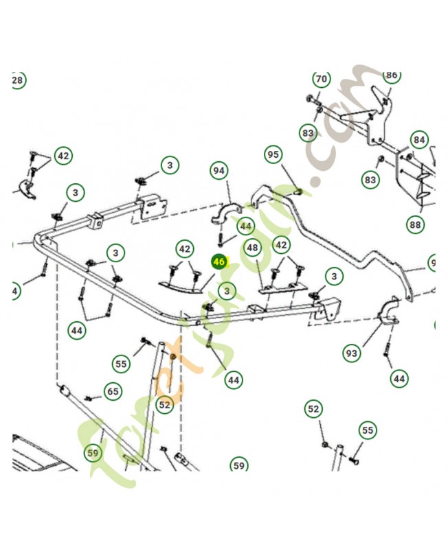barre husqvarna référence 583580501