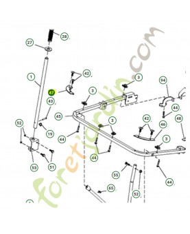 Support husqvarna référence 583573001