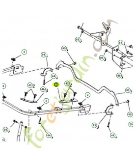 Support husqvarna référence 583573101