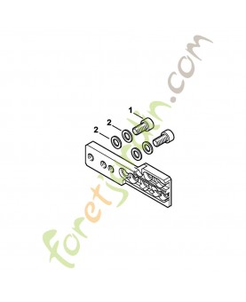 Support pour chevalet référence 5910-850-1651