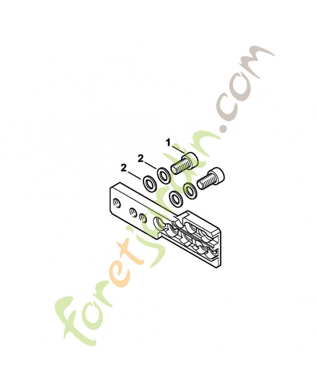 Support pour chevalet référence 5910-850-1651