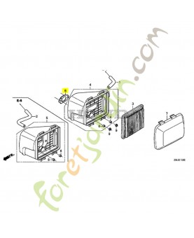 Joint de filtre a air réf. Honda 17228Z9L000
