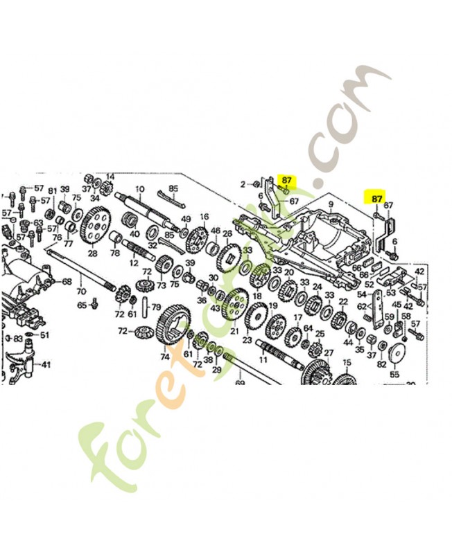 Vis réf. Honda 80099Y09003