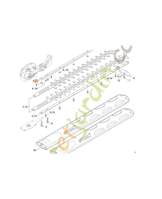 guide stihl référence 6460-713-6710