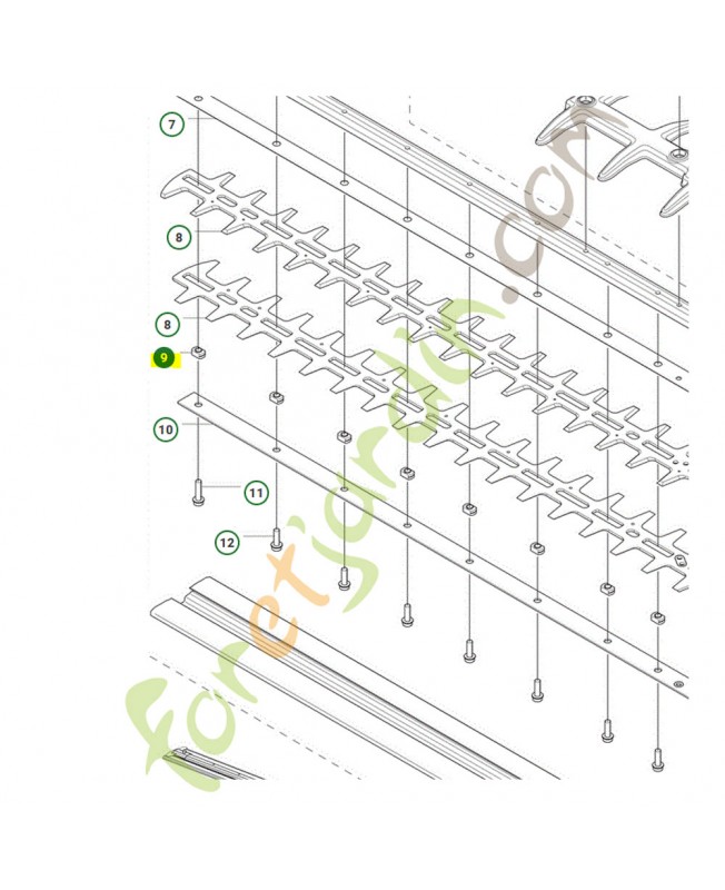 espacement husqvarna référence 579367701