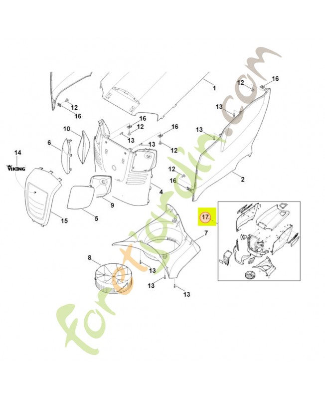 Kit de transformation capot-moteur complet