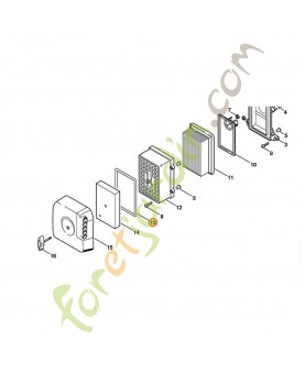 Joint du boitier stihl référence 4223-149-0500