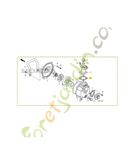 Joint d'issue réf. Honda 78114YH4610