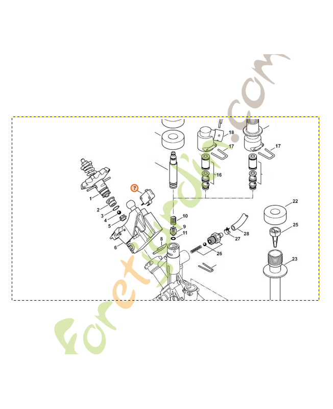 Interrupteur stihl référence 4768-435-0301