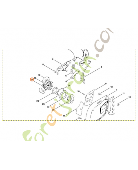 Ressort de tension Stihl Réf 0000-997-5811