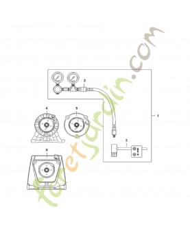 Kit appareil de contrôle d'étanchéité référence 5910-007-1000