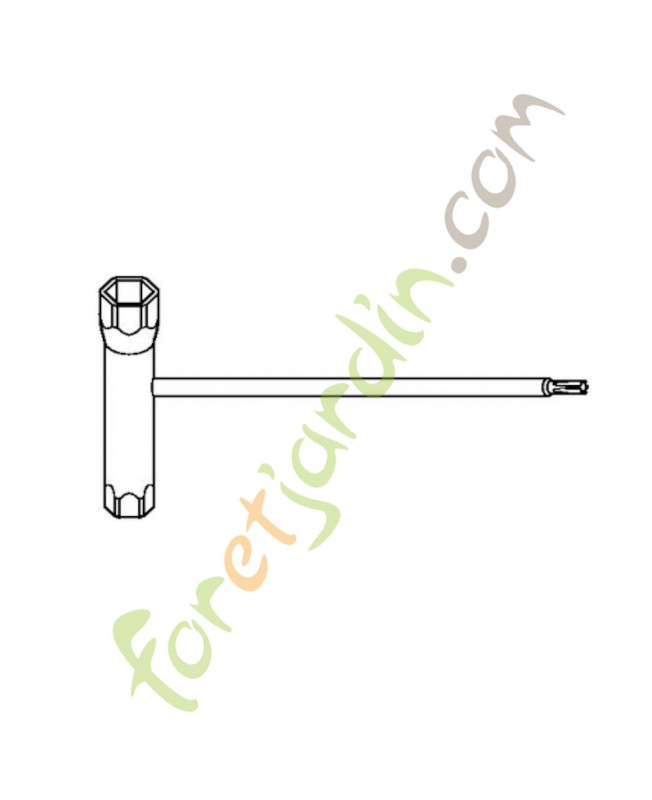 Clé multiple référence 4180-890-3400