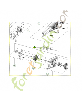 engrenage husqvarna référence 597724802