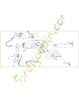 bague de retenue husqvarna référence 530042090