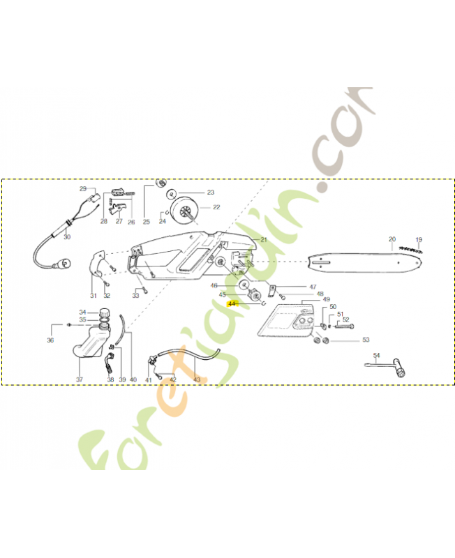 bague de retenue husqvarna référence 530042090