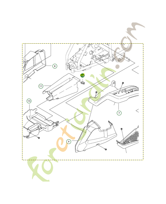 Ressort husqvarna référence 574600801