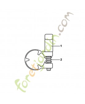 Collier de serrage référence 5910-890-1100 - Pièce détachée Stihl / Vicking