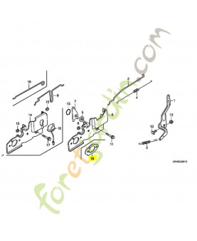 Entretoise de carburateur réf. Honda 16221Z0L900