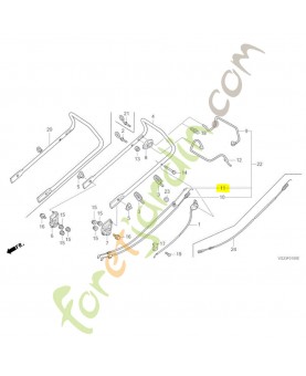 Cable comp. frein réf. Honda 54530VG3D01
