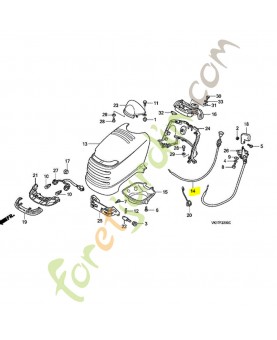 Cable comp. starter réf. Honda 80244VK1003