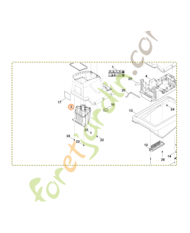 Guide stihl référence 6013-700-6000