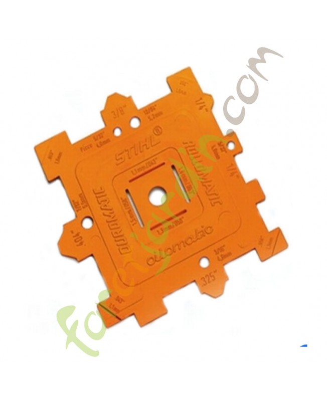 Gabarit d'affûtage STIHL référence 0000-893-4105