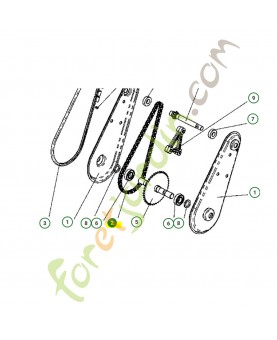 Chaine  husqvarna référence 531008451