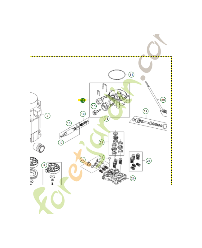 Cylindre husqvarna référence 592617619