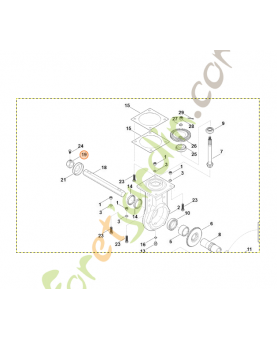 Entraîneur stihl référence 6251-711-2800