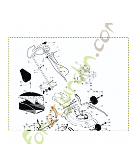 cable  husqvarna référence 531211847