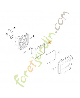 Filtre stihl référence 0004-124-2805