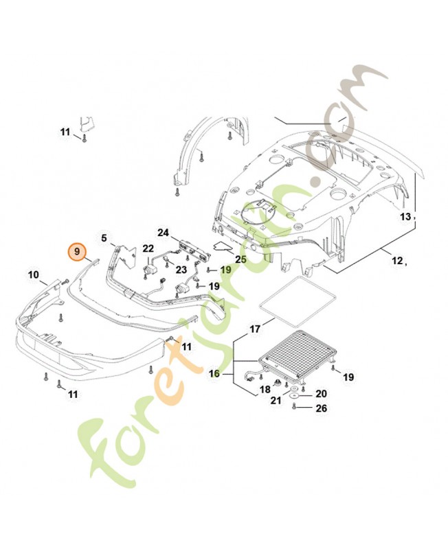Traverse stihl référence IA01-706-3611