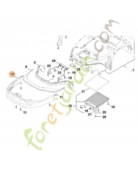 Baguette de protection stihl référence IA01-701-4402