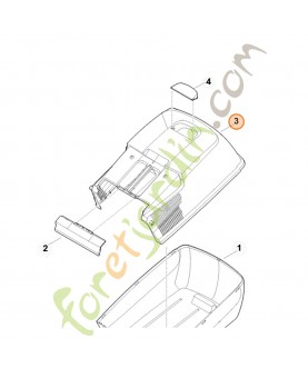 Bac de ramassage stihl référence 6371-760-2102