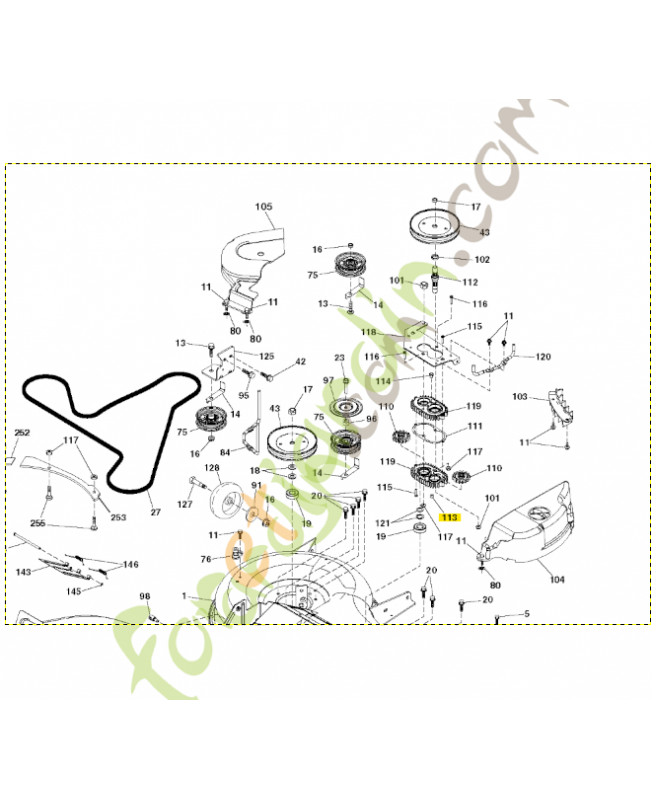 Bouchon husqvarna référence 583533001