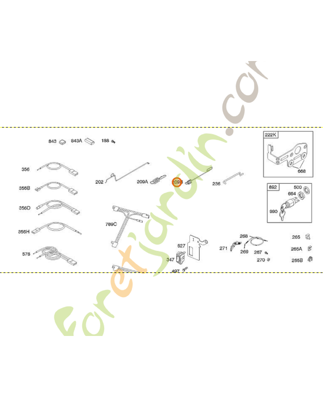 691851 Ressort regulateur EN STOCK